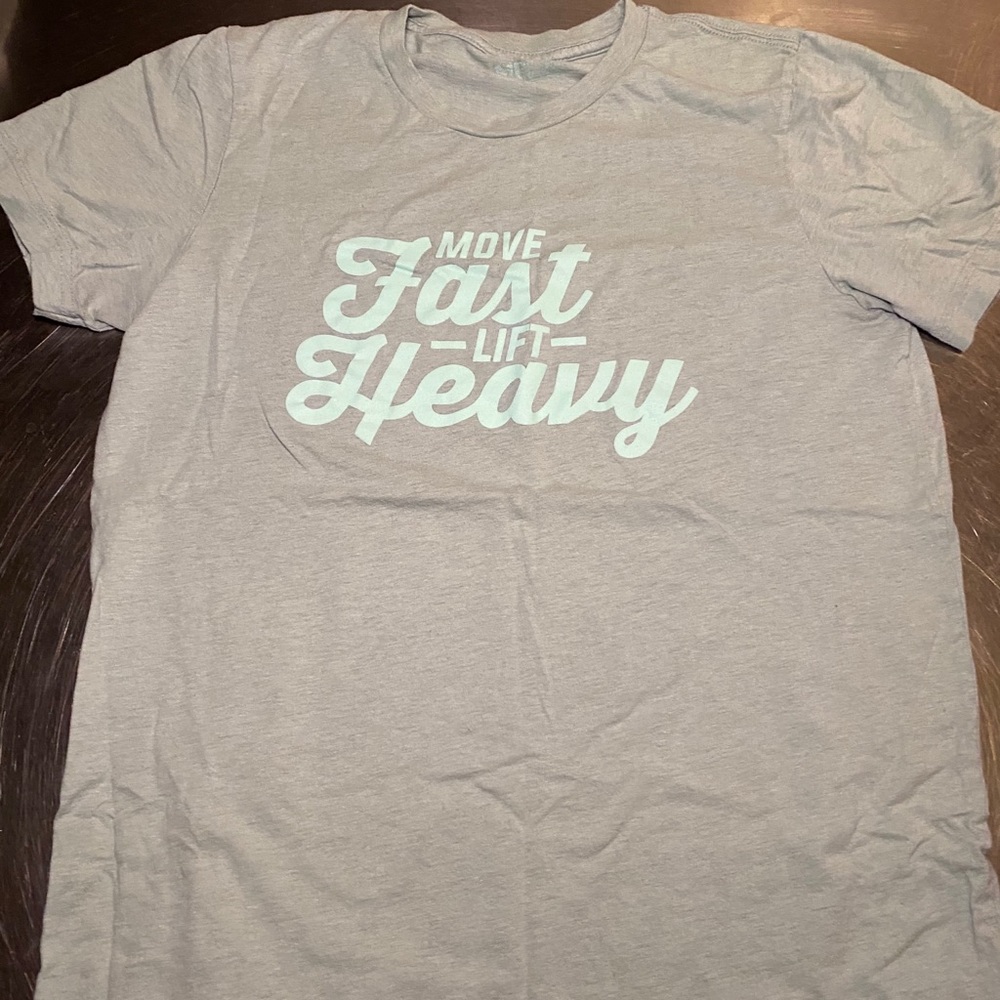 Move Fast Lift Heavy Tee